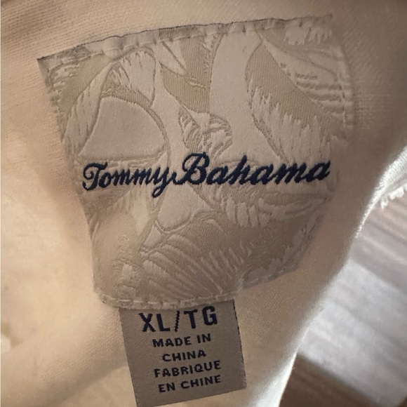 Tommy Bahama White Raw Edge Linen Jacket - Picture 3 of 3